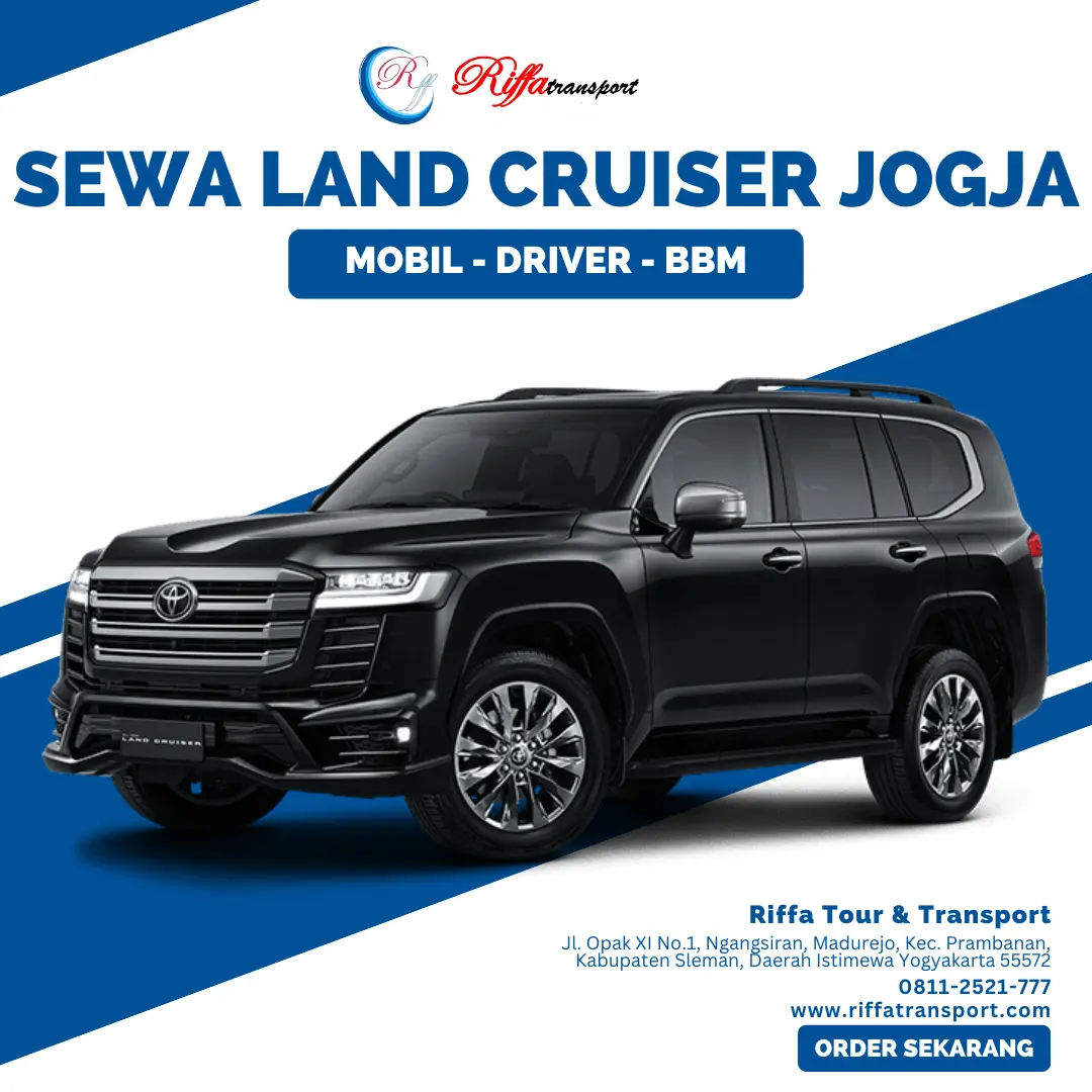 Sewa Land Cruiser Jogja-Rental Mobil di Yogyakarta Murah-Riffa Tour & Transport
