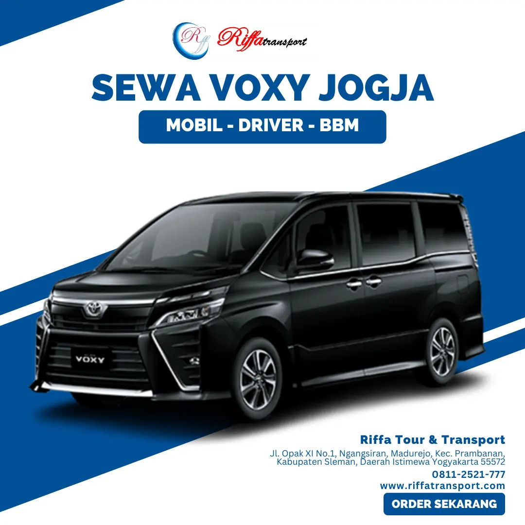 Sewa Voxy Jogja-Rental Mobil di Yogyakarta Murah-Riffa Tour & Transport