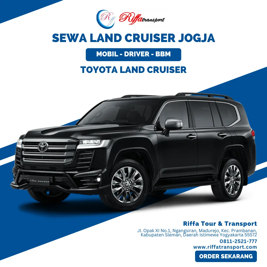 Toyota Land Cruiser-Sewa Land Cruiser Jogja-Rental Mobil di Yogyakarta Murah-Riffa Tour & Transport